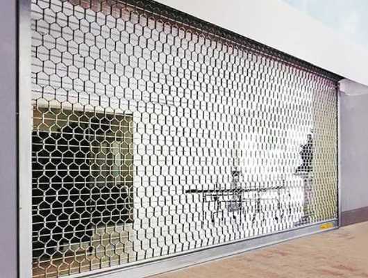Grille Roller Shutters in London