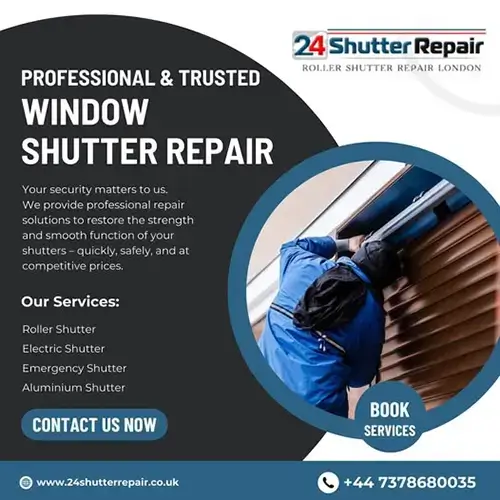 Professional & Trusted Window Shutter Repair in London