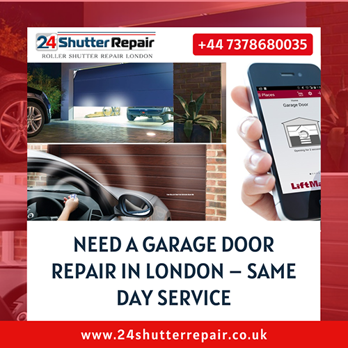 Garage Door Repairs London – Same Day Service