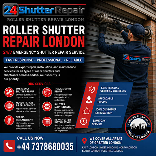 Emergency Roller Shutter Repair London – Common Problems & Fast Solutions