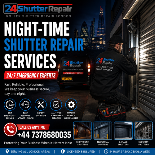 Night Time Shutter Repair Services London