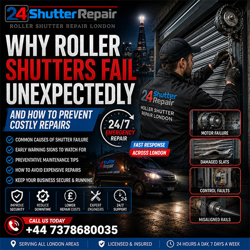 Why Roller Shutters Fail Unexpectedly and How to Prevent Costly Repairs